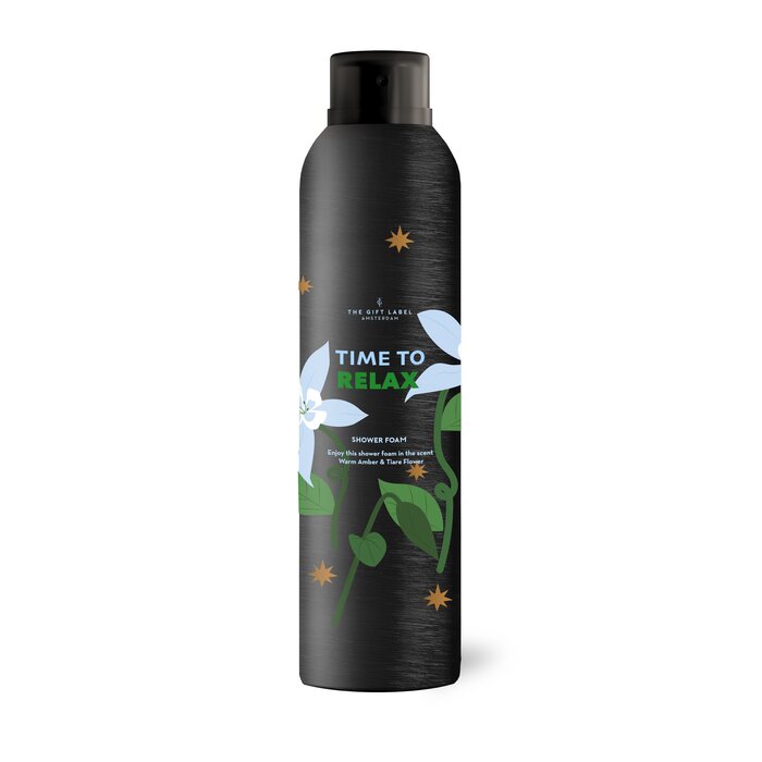 The Gift Label Shower foam 200ml, Time To Relax