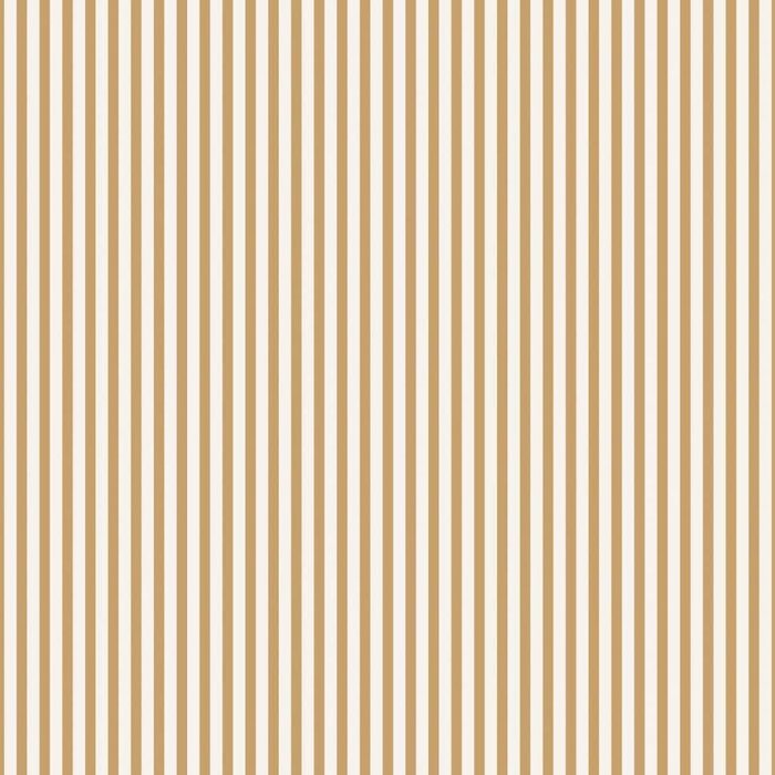 Ib Laursen Mustard stripes gift wrapping paper 52,5 cm x 2 m