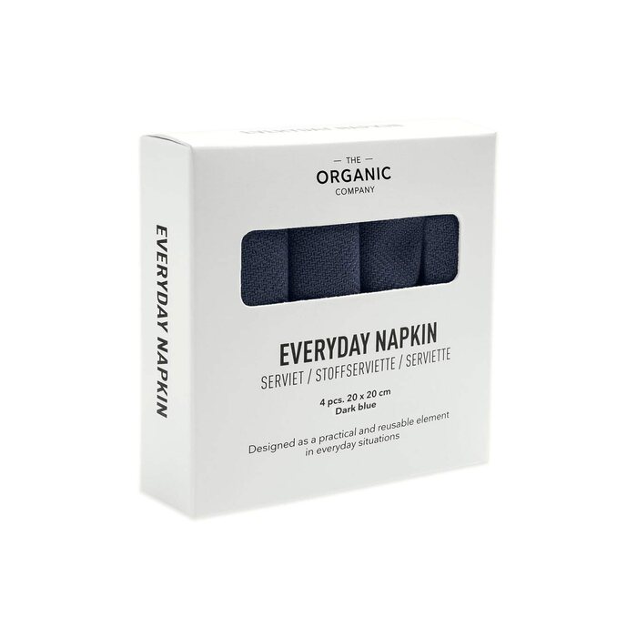 The Organic Company Everyday napkin 4 kpl/pkt - VALITSE VÄRI