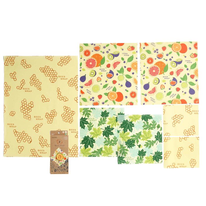 Bee`s Wrap Beeswax wrap Variety pack 7 pcs/pkt