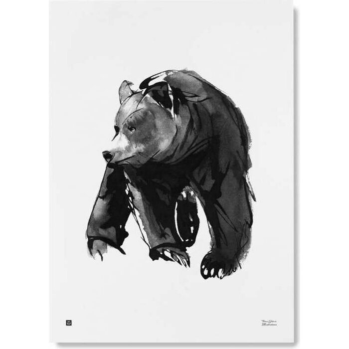 Teemu Järvi Lempeä karhu juliste 50 x 70 cm