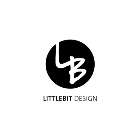 Littlebit Design Roikkuvat mlanda -nappikorvakorut 55 mm, savutammi